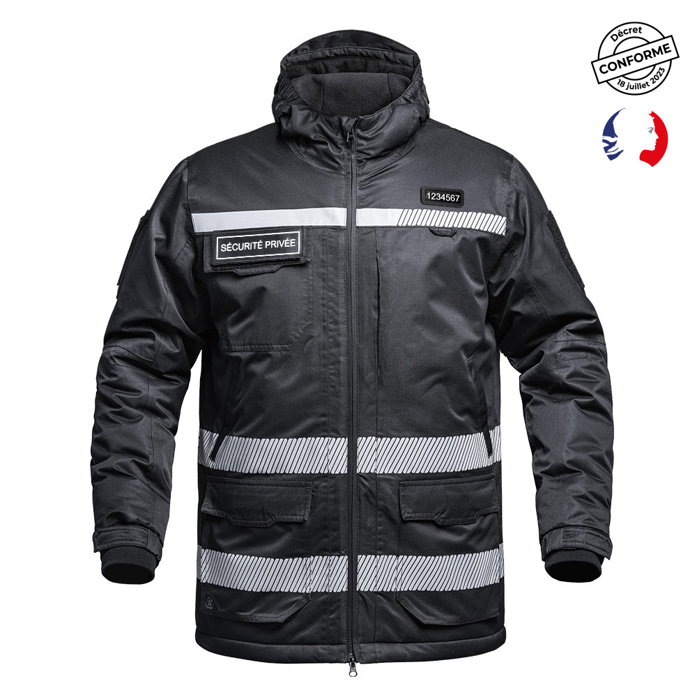 Parka Hardshell SCU-ONE WF 150 HV-TAPE Scurit Prive noir